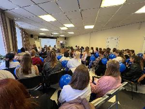 Рекордное количество будущих мам и пап посетило школу молодых родителей «Ромашкино»! 