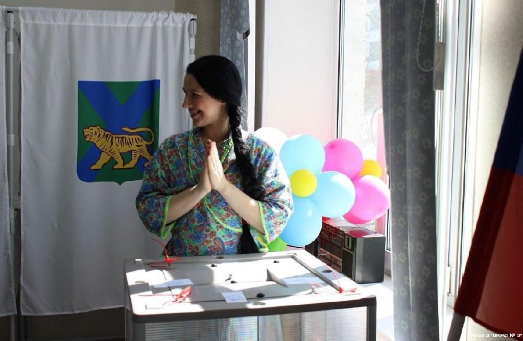 Пациентки Владивостокого клинического родильного дома №3  проголосовали прямо в роддоме