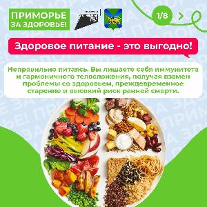 Продолжается Всероссийская неделя популяризации здорового питания